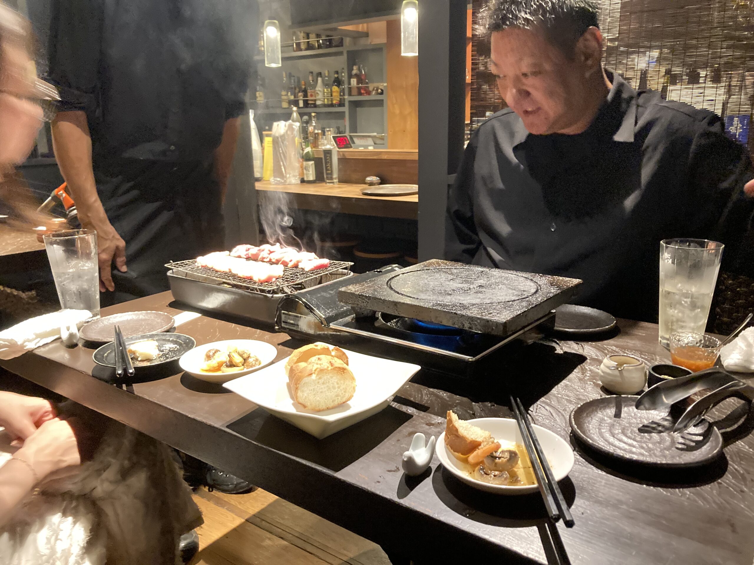 会員様とディナー❶